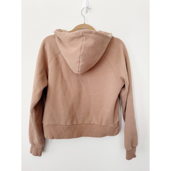 Vuori Women’s Restore half zip hoodie sweatshirt Tan S - Picture 5 of 7